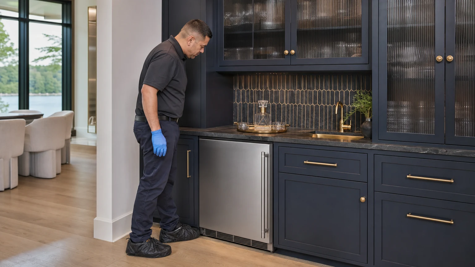 Undercounter ice maker diagnostic visit in Lake Oconee