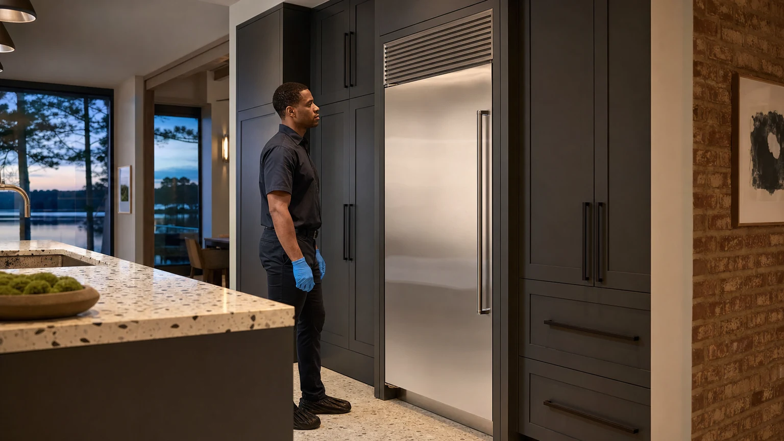 Built-in refrigerator diagnostic visit in Lake Oconee